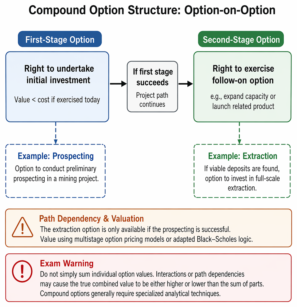 PastPaperHero | Types of real options - Option interactions and ...