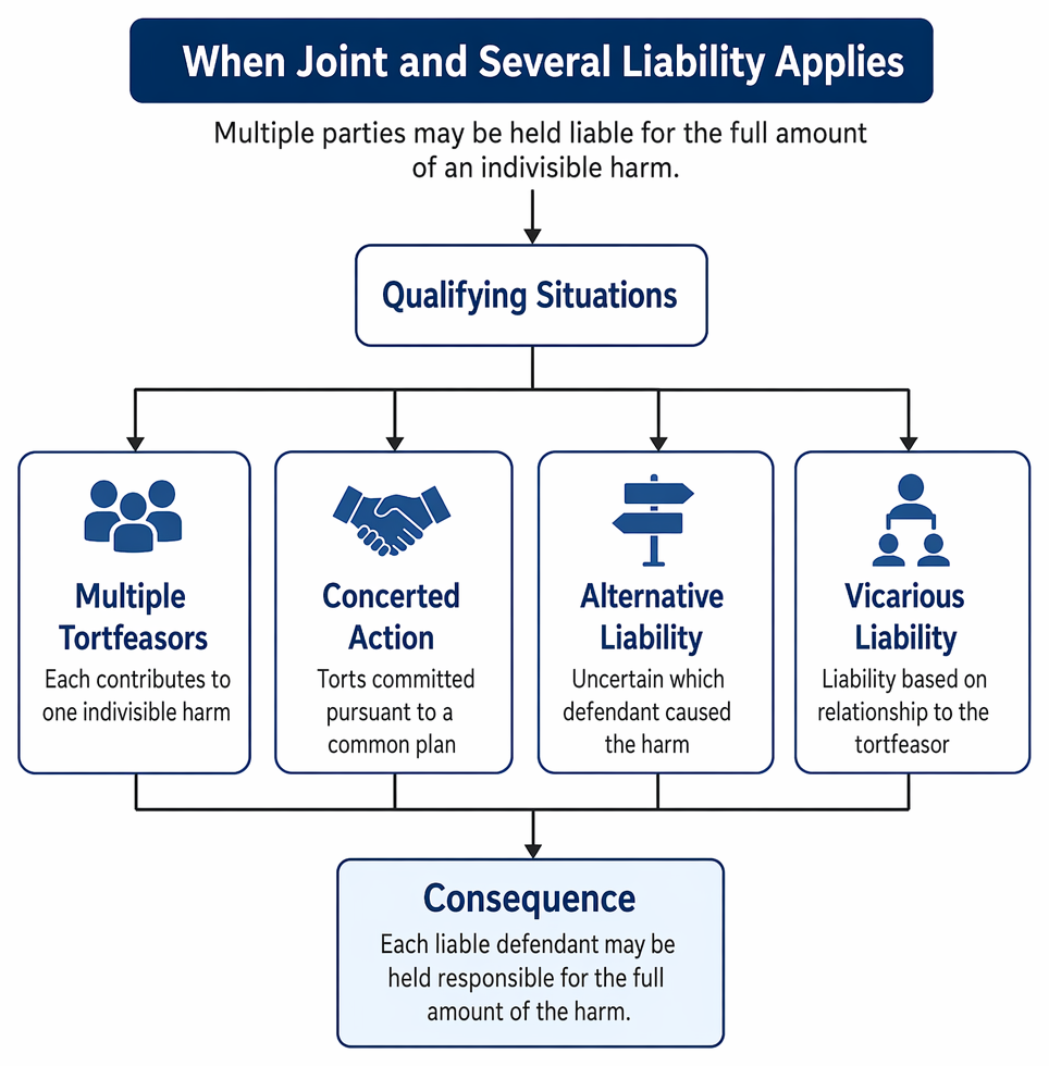 Multiple Defendants PastPaperHero | Negligence - Joint and several liability