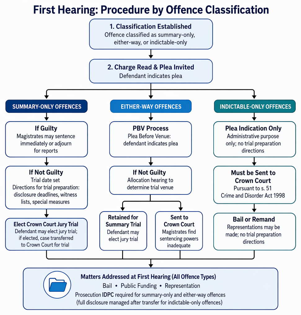 PastPaperHero | Procedures and processes in criminal litigation - First ...